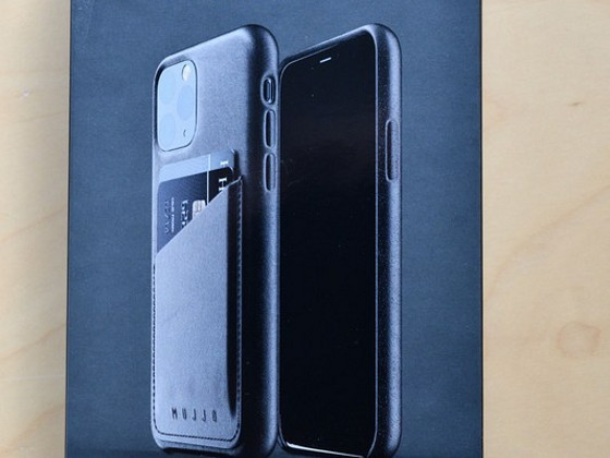 iPhone 11Pro nahast ümbris Mujjo kaarditaskuga, uus