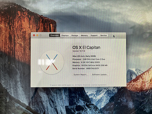 iMac (20-дюймовый, начало 2009 года) (3 фото из 4)