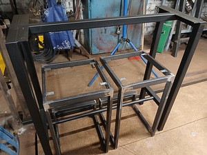 Laud kahe tooliga LOFT stiilis (8 foto / 8)