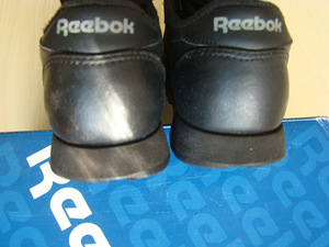 REEBOK CLASSIC, TÄISNAHK, NR 32.5, 21.5 CM, LAMPJALGADELE (4 foto / 6)