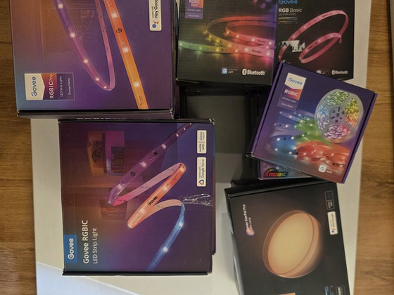 Govee led ribad, paneelid ja lambid