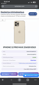 iPhone 12 Pro Max 256gb gold (3 foto / 3)