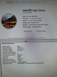 iMac 27” mid 2011 (2 foto / 5)