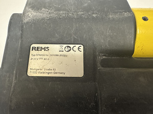 Трубный Пресс REMS Akku-Press 22V ACC + Аку 2,5Ач + Зарядка (8 фото из 9)