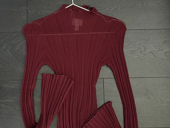 Бордовая НОВАЯ женская блузка H&M