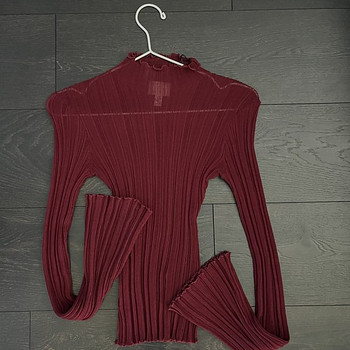 Бордовая НОВАЯ женская блузка H&M
