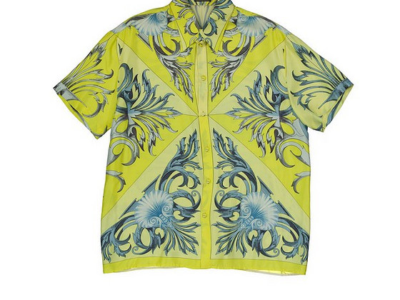 GIANNI VERSACE ШЕЛКОВАЯ БЛУЗА 1980-е