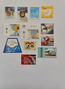 Чистые Эстонские почтовые марки MNH. (1 фото из 2)