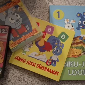 2 dvd +2 raamatut