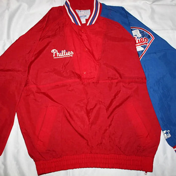 Винтажная анорак-куртка Starter 90-х Philadelphia Phillies M