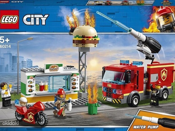 60214 LEGO® City Fire Тушение пожара в бургерной