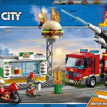 60214 LEGO® City Fire Тушение пожара в бургерной