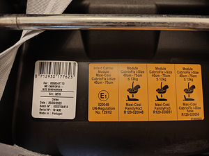 Maxi-Cosi CabrioFix i-Size автолюлька (8 фото из 8)