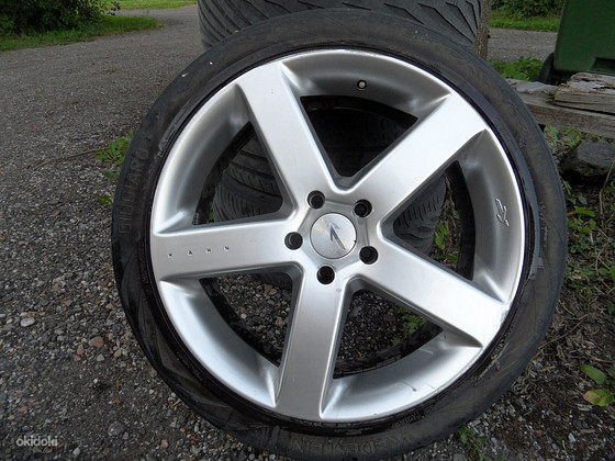 Литые диски Audi Q7 и Porsche 22"