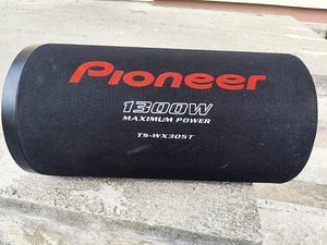 Pioneer Ts-wx305t aktiivne subwoofer, bass reflex, suurus 30 (1 foto / 3)