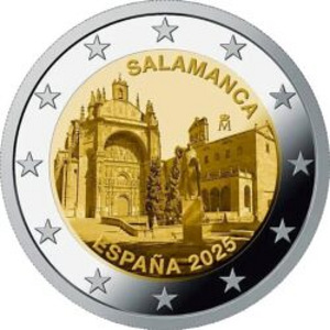 2 евровые монеты 2025 (1 фото из 5)