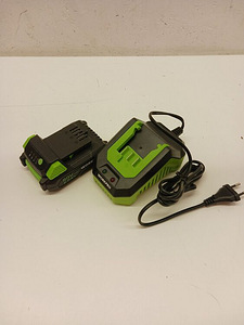 Akutrimmer 20V 2,0 aku + laadija. UUS! (4 foto / 7)