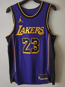 NBA Jordan Lebron James Los Angeles Lakers Аутентичная майка (1 фото из 10)