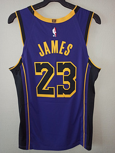 NBA Jordan Lebron James Los Angeles Lakers Аутентичная майка (2 фото из 10)