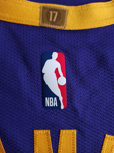 NBA Jordan Lebron James Los Angeles Lakers Аутентичная майка (6 фото из 10)