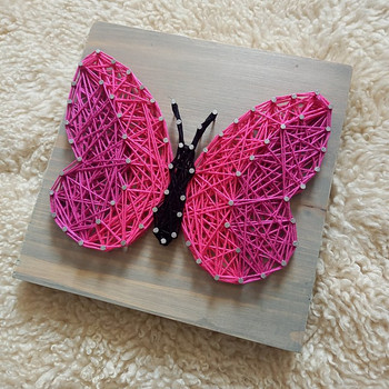 Нитяное искусство / String art / Набор для творчества для детей