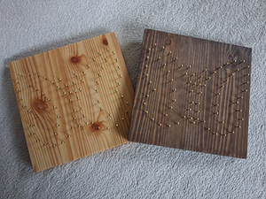 Нитяное искусство / String art / Набор для творчества для де (2 фото из 8)