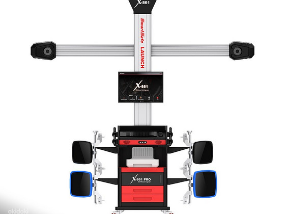 Стенд развал-схождения SmartSafe (Launch) X-861 PRO 3D