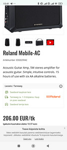 Roland Mobile-AC kitarrikombo võimendi (7 foto / 7)