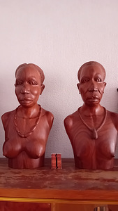 Aafrika maskid, büstid. (1 foto / 7)
