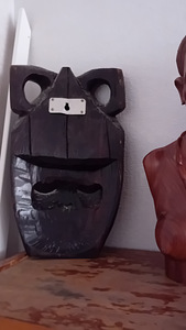 Aafrika maskid, büstid. (5 foto / 7)