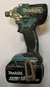 Ударный шуруповерт Makita DTD156 + Аку 5,0Ач (4 фото из 5)