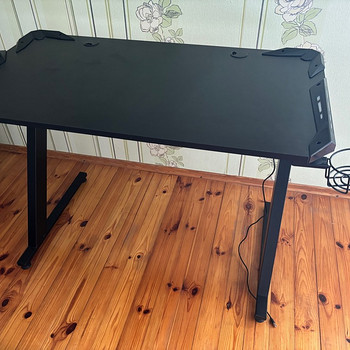 Mängurilaud LED-valgustusega 110×60 cm