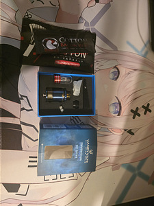 Продам бак Pyro V2 BF RDTA с полной комплектацией и ватой, в (1 фото из 4)