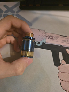 Продам бак Pyro V2 BF RDTA с полной комплектацией и ватой, в (3 фото из 4)
