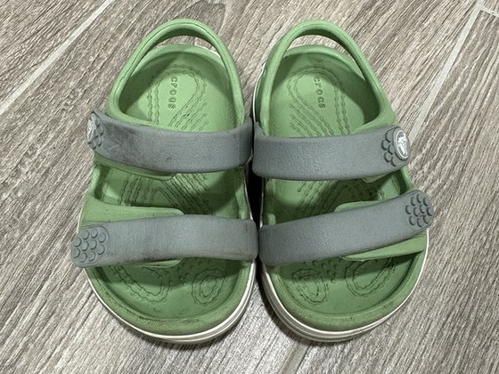 Crocs шлёпанцы размер C4, 19