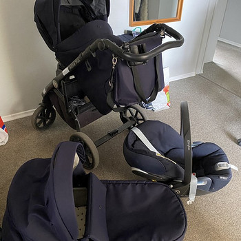 Nordbaby коляска-комплект + cybex cloud z i-size автолюлька
