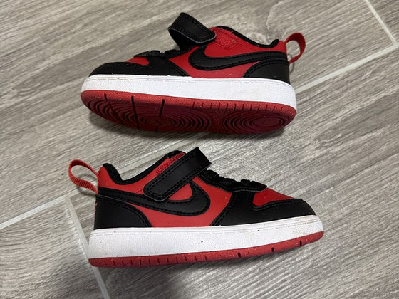 NIKE COURT BOROUGH LOW RECRAFT детская обувь для малышей, размер 22