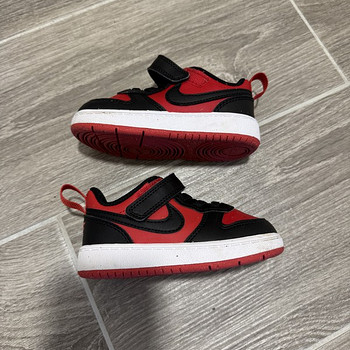 NIKE COURT BOROUGH LOW RECRAFT детская обувь для малышей, размер 22