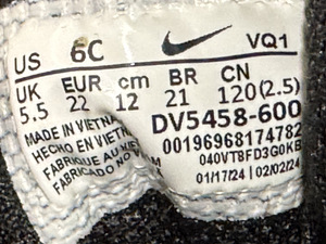 NIKE COURT BOROUGH LOW RECRAFT детская обувь для малышей, размер 22 (5 фото из 6)