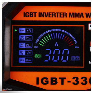 Keevitus inverterkeevitus MMA IGBT LIFT TIG LCD 330A KD1878 (4 foto / 5)