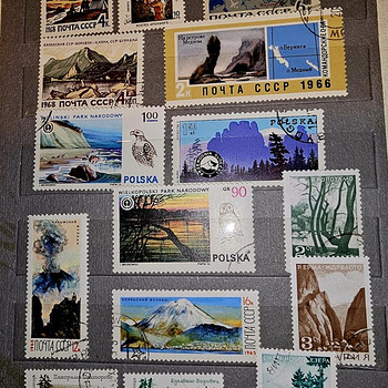 Postmark. Postmargid kõik ühekorraga 26 tk. Loodus, post
