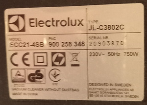 Electrolux ECC21-4SB - Пылесос Electrolux (3 фото из 3)
