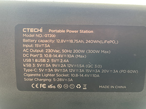 Kaasaskantav elektrijaam + solar panel (3 foto / 7)