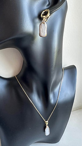 Kullatud 18k komplekt pärlitega (1 foto / 2)