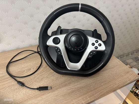Продам игровой руль GENESIS SEABORG 400 mängurooli