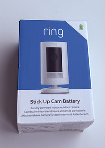Ring Stick Up Cam Battery , White (1 foto / 5)