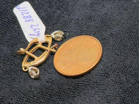 Kuld kõrvarõngad 585 proov (№L1288)