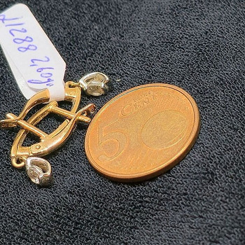 Kuld kõrvarõngad 585 proov (№L1288)