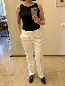 Ann Tailor valged viigipüksid M (1 foto / 8)