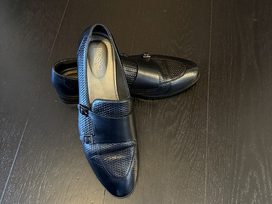 Leather loafers